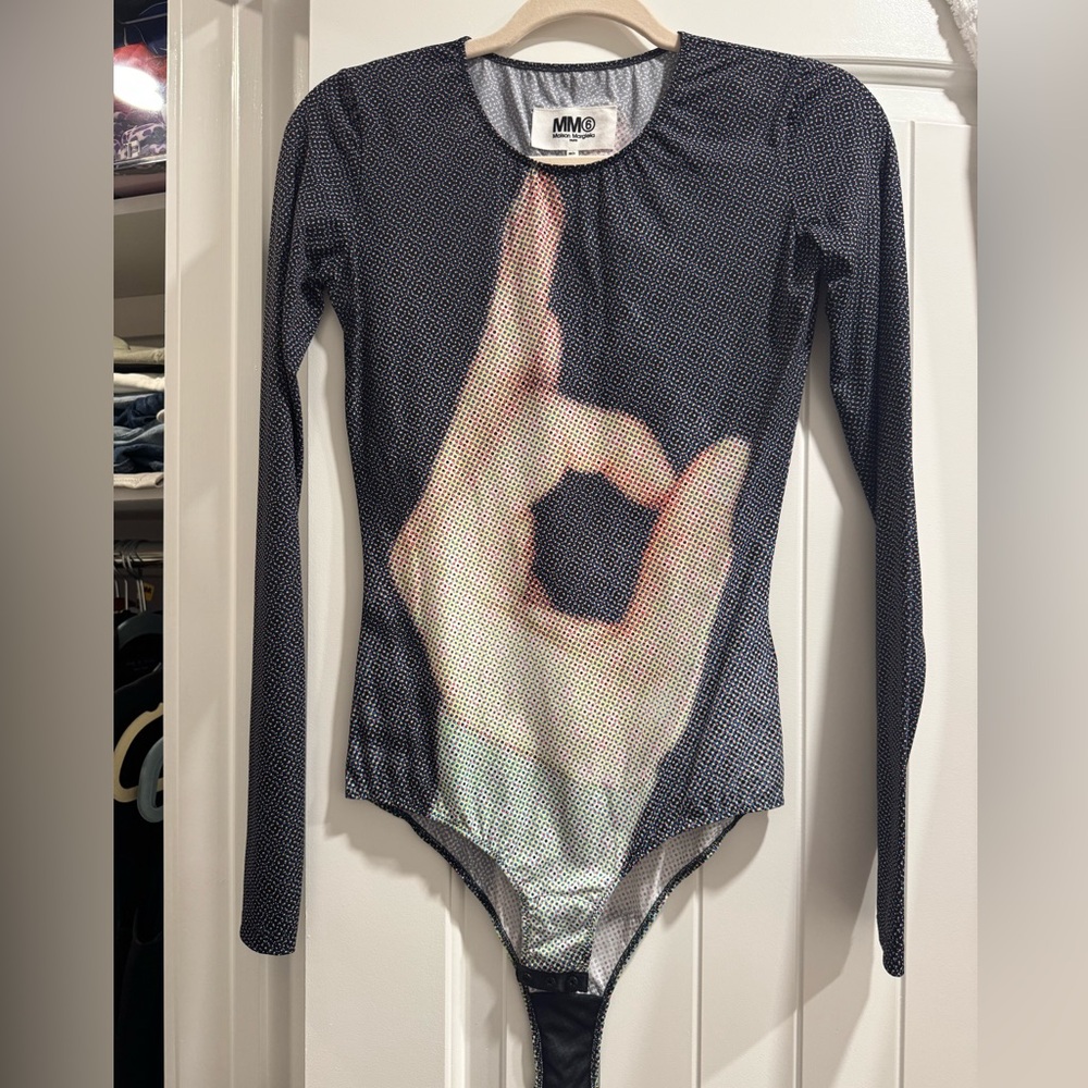 Maison Martin Margiela Multicolor bodysuit